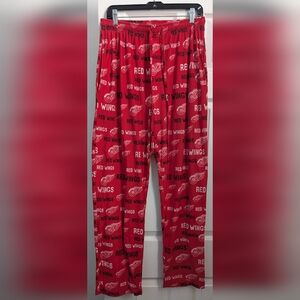Detroit Red Wings Pajama Pants Mens M